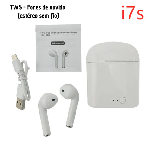 Fones de ouvido sem fio - Bluetooth 5.0 mini