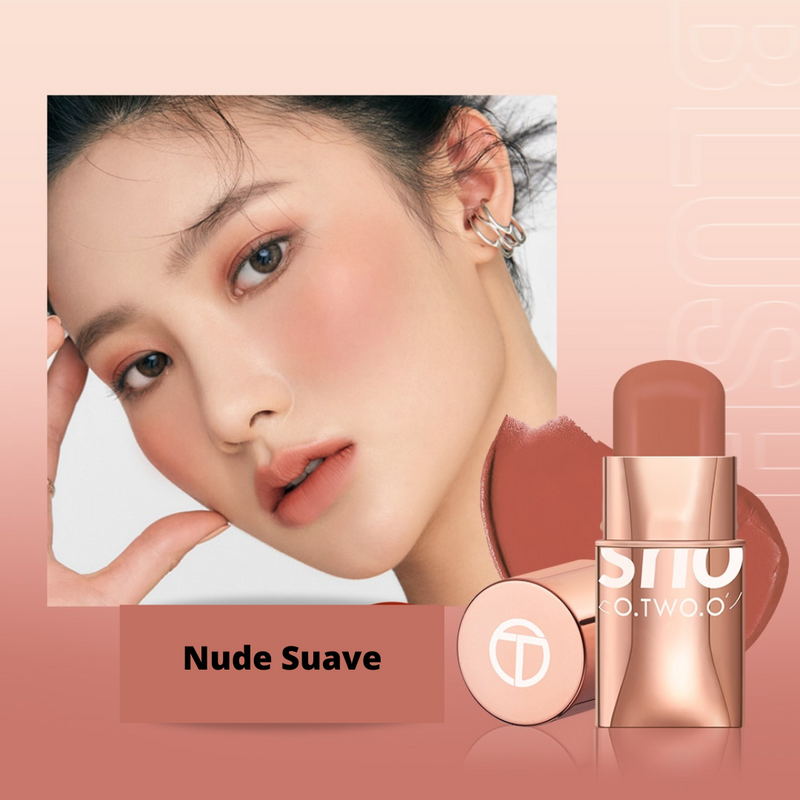 Batom Beauty Trio 3 em 1 - para Olhos, Bochechas e Lábios