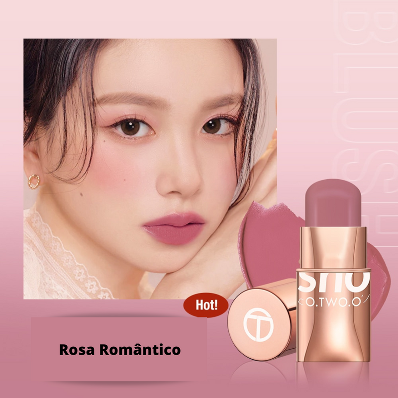 Batom Beauty Trio 3 em 1 - para Olhos, Bochechas e Lábios