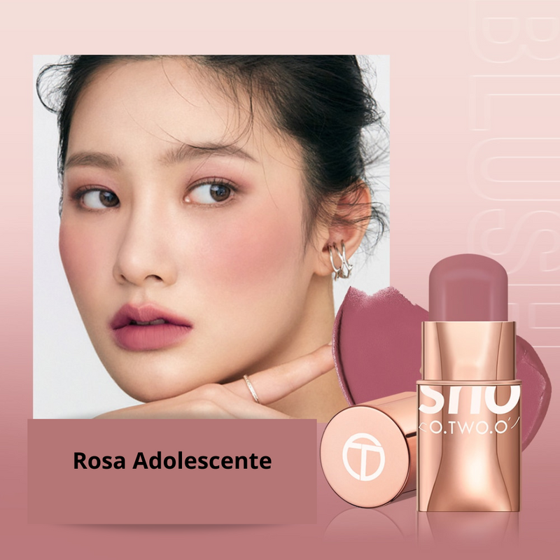 Batom Beauty Trio 3 em 1 - para Olhos, Bochechas e Lábios
