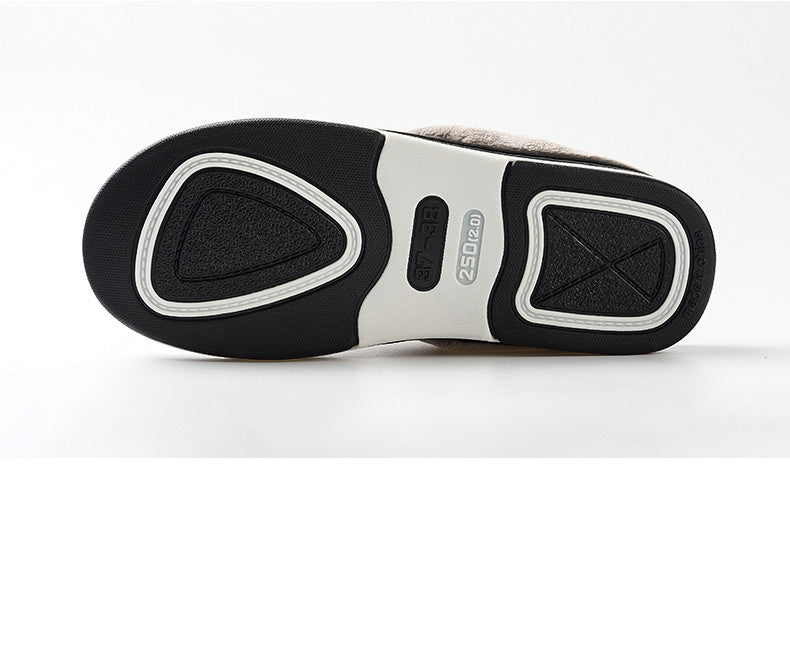 Chinelos Pantufas Masculinos em couro forrados