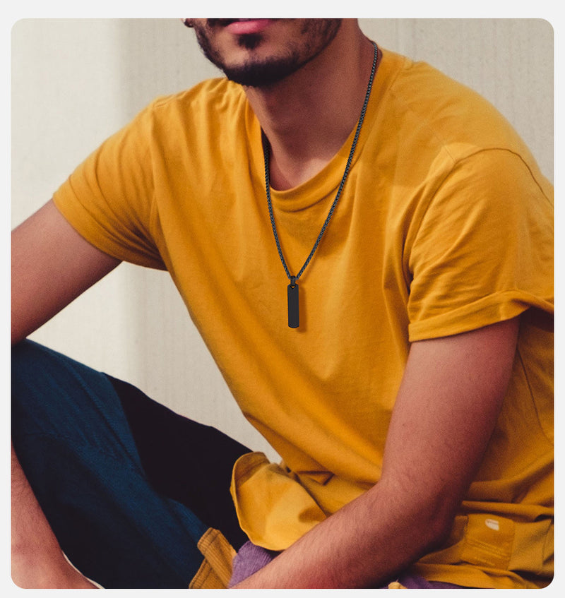 Colar Masculino Bold Line Personalizado