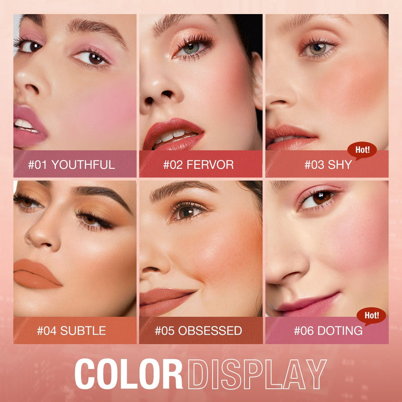 Batom Beauty Trio 3 em 1 - para Olhos, Bochechas e Lábios