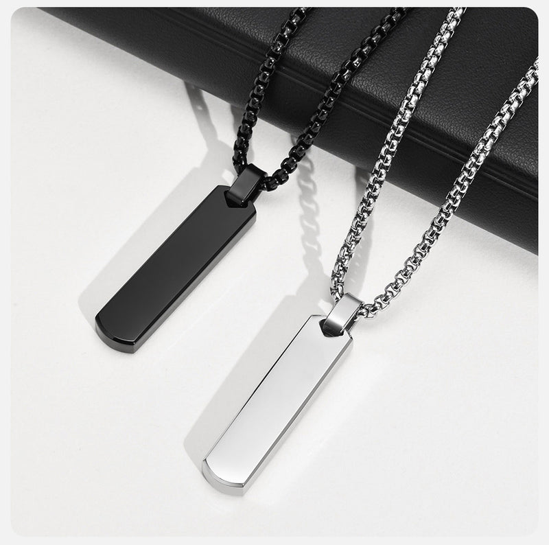 Colar Masculino Bold Line Personalizado