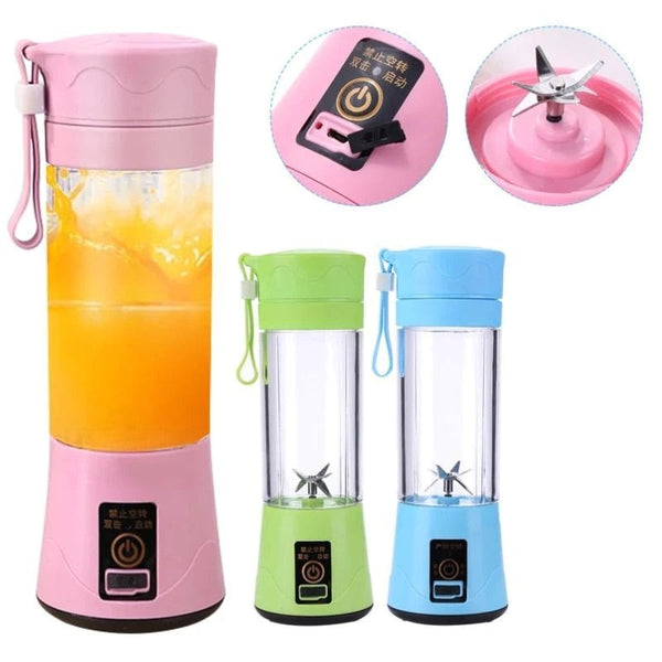 Mini Liquidificador MixPro 6 Lâminas USB Portátil