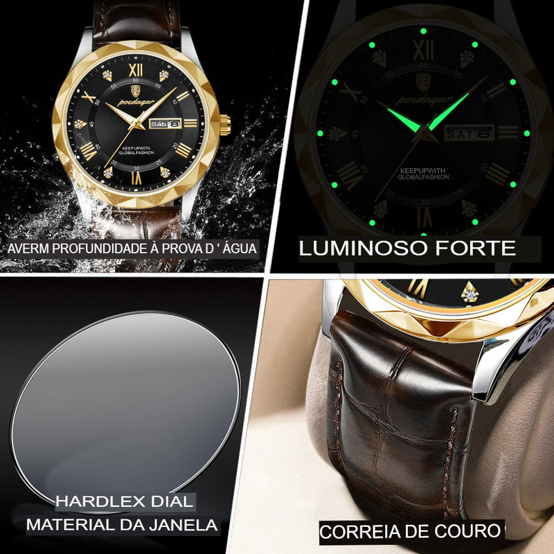 Relógio de pulso Eleganz para homens
