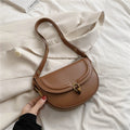 Bolsa TransversaL Saddle em couro PU
