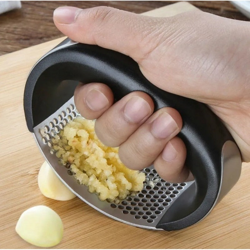 Espremedor de alho para cozinha inox