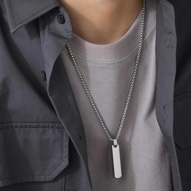 Colar Masculino Bold Line Personalizado