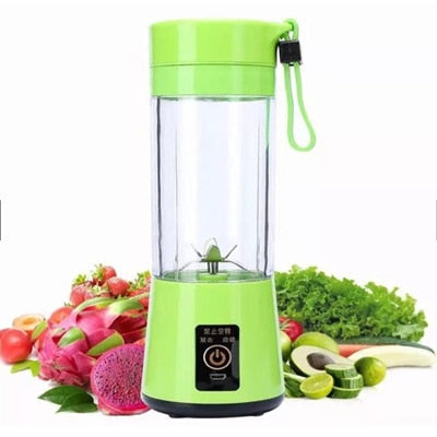 Mini Liquidificador MixPro 6 Lâminas USB Portátil